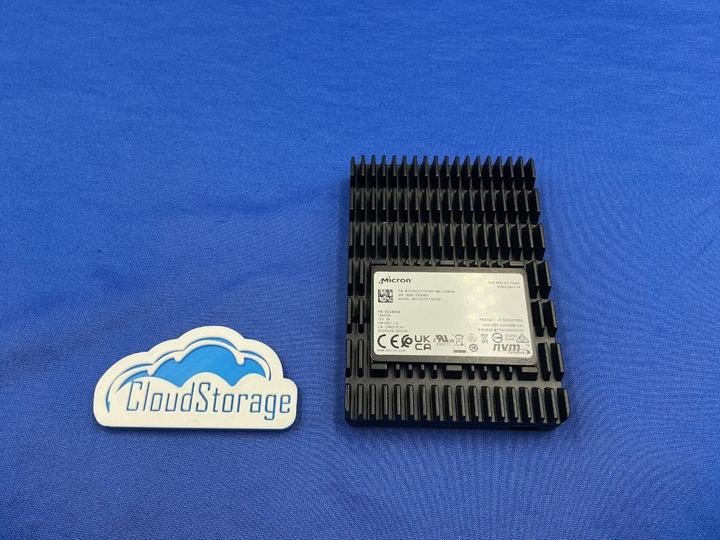 Micron MTFDKCC1T9TGP 7500 PRO 1.92TB U.3 PCIe Gen4 NVMe 2.5" Enterprise SSD