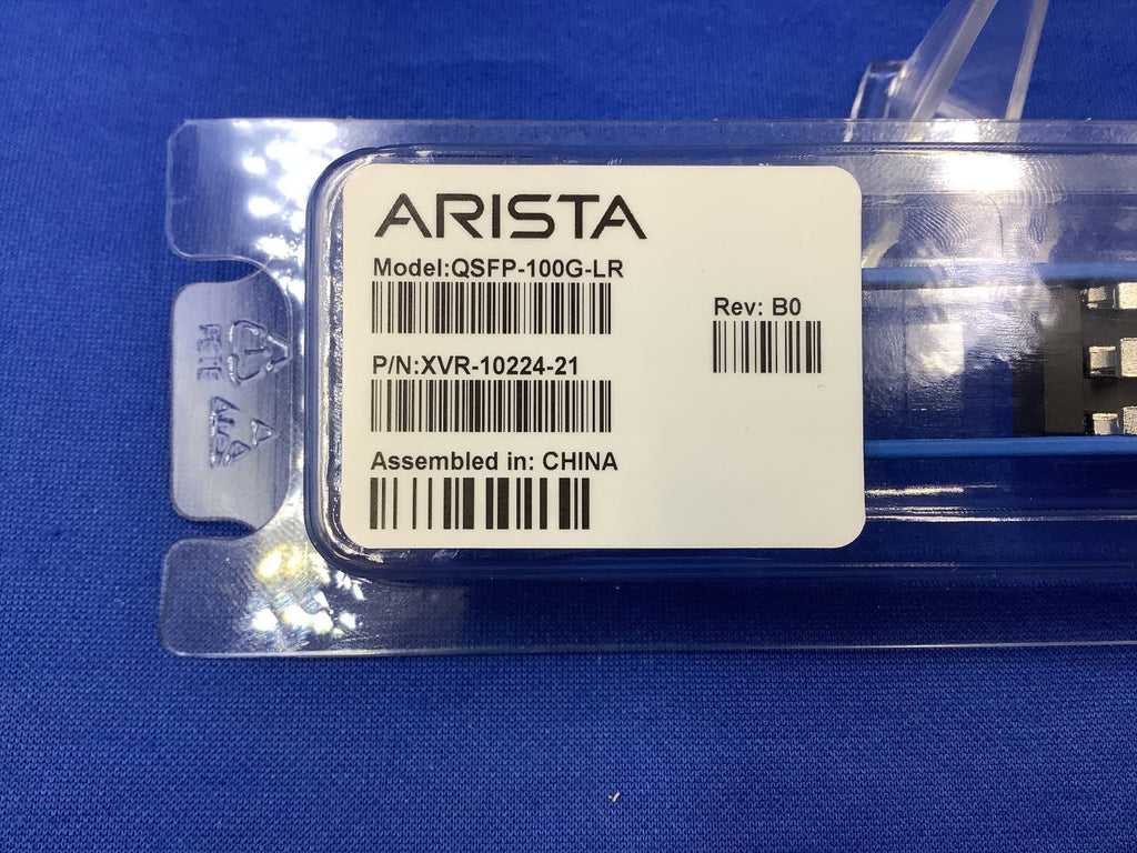 QSFP-100G-LR-ARISTA 100GBASE-LR 10km SMF QSFP Transceiver XVR-10224-21