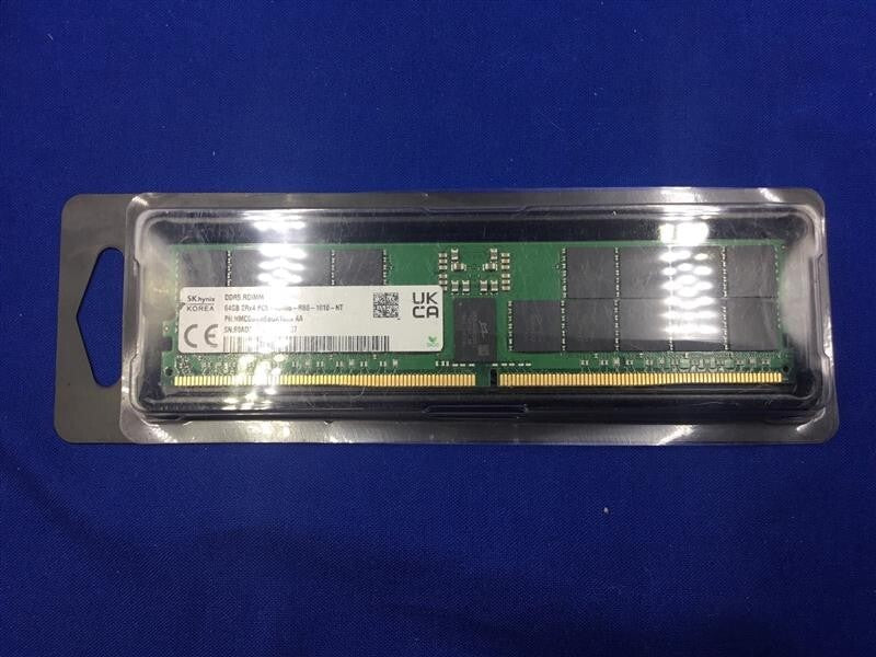 HMCG94MEBQA109N HYNIX 64G (1X64GB) 2RX4 PC5-4800B RDIMM MEMORY