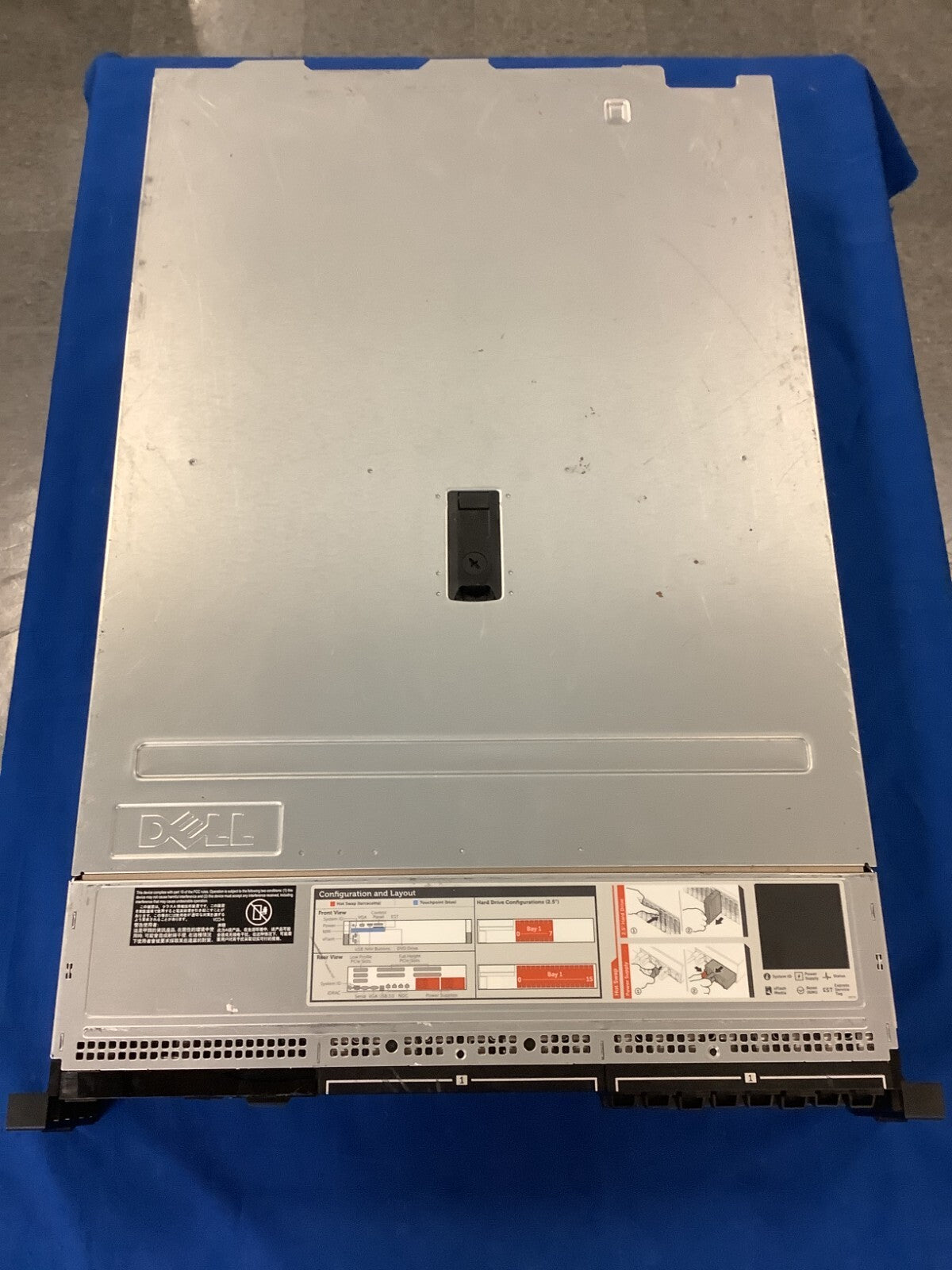 Dell EMC VxRail V470F 16 bay 2.5'' CTO Server Chassis 072T6D 1100w PSU Fans