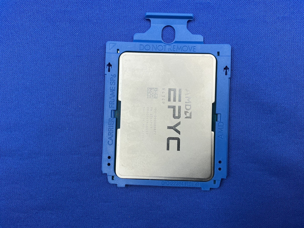 AMD EPYC 8434P 48-Cores 2.50GHz 128MB 200W SP6 CPU 100-000000877 NO VENDOR LOCK