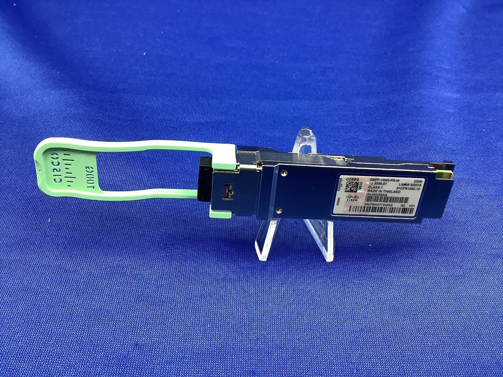 QSFP-100G-FR-W CISCO 100GBASE-FR QSFP28 OPTICS SFP 10-3556-01