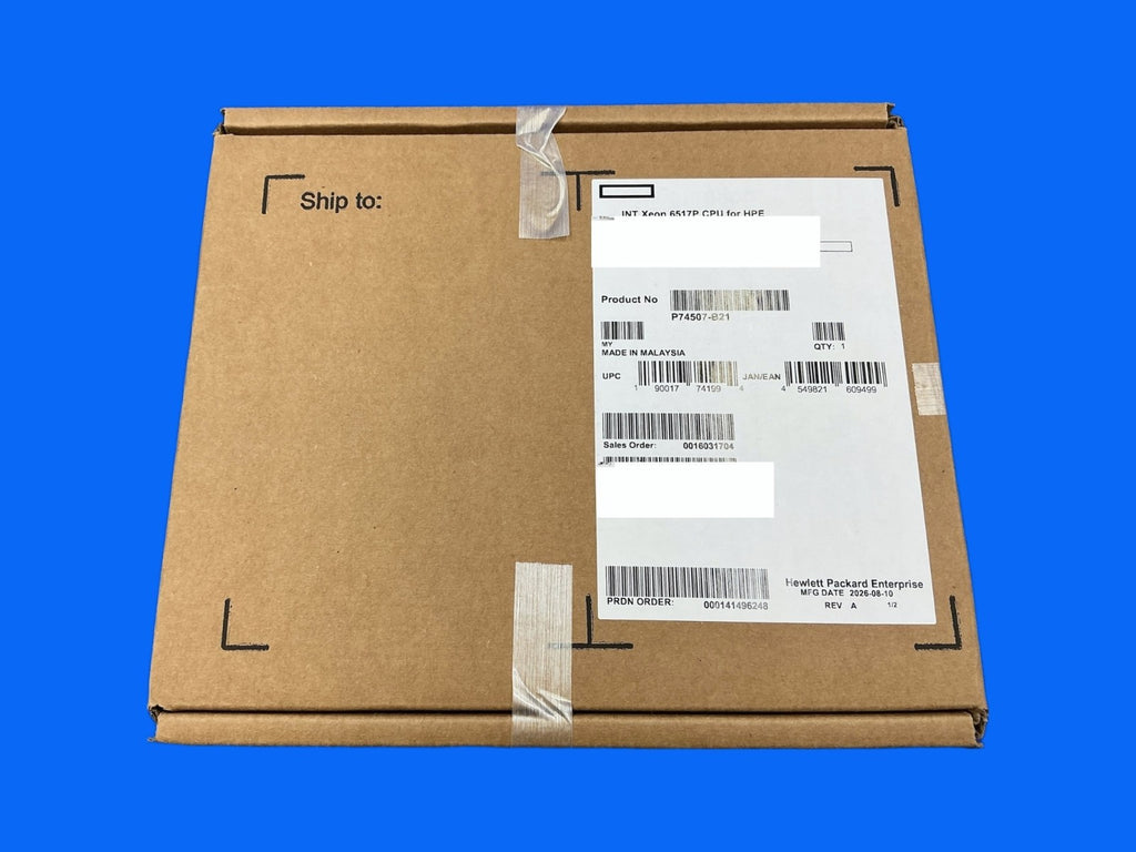 HPE Intel Xeon 6 6517P 3.20 GHz 16 Threads 72M Cache  CPU processor P74507-B21