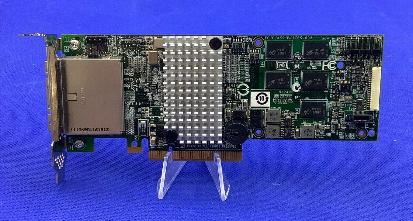 SAS 9280-8e LSI MegaRAID 8-Port 6GB/s SAS SATA RAID Controller L3-25152-56A