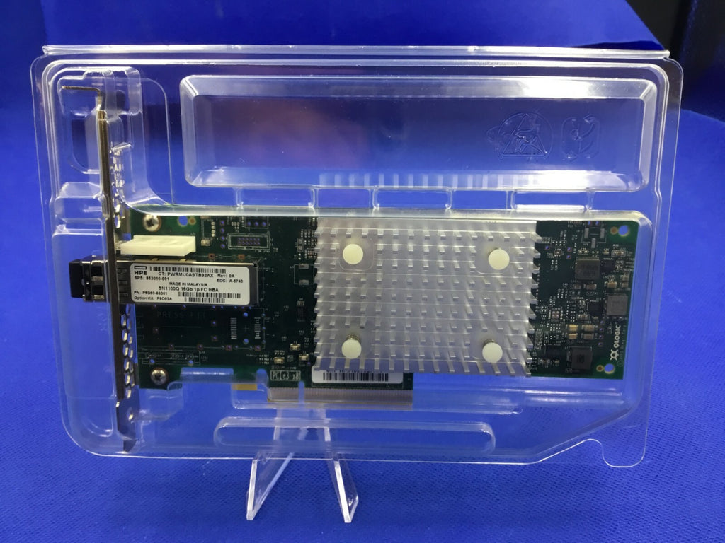 P9D93A HPE StoreFabric SN1100Q 16Gb Single Port Fibre Channel HBA QLE2690-HP