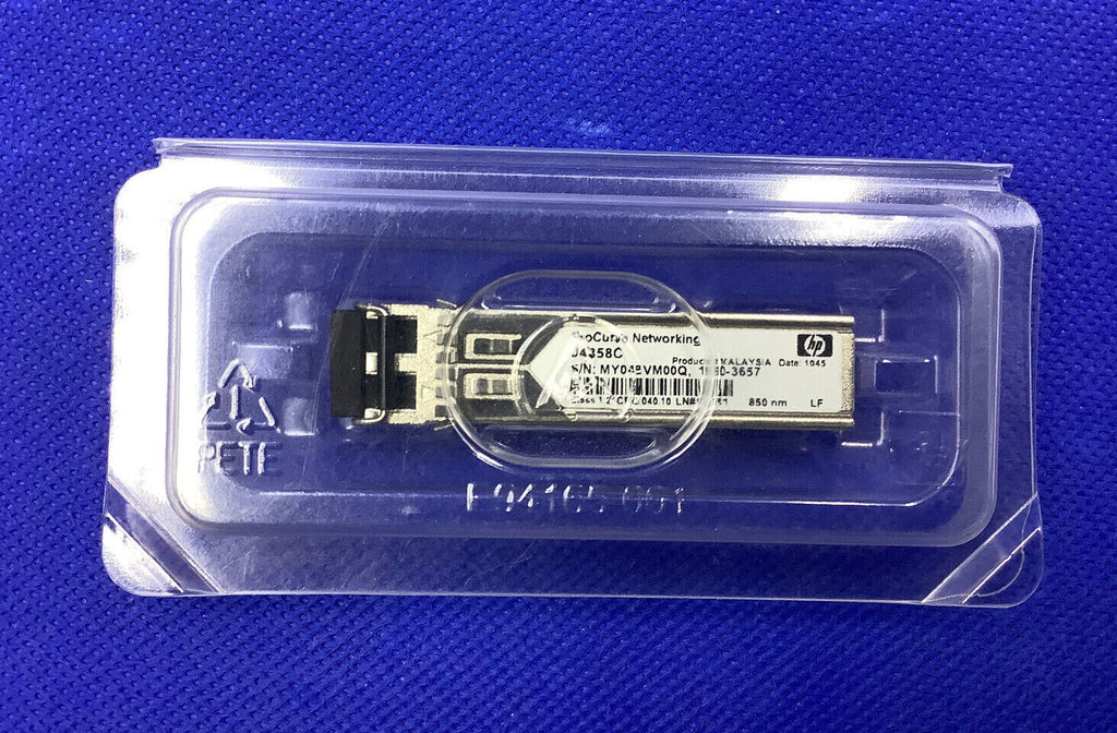 J4858C Genuine HP X121 1G Gigabit-SX-LC SFP Transceiver J4858-61201 J4858-69201