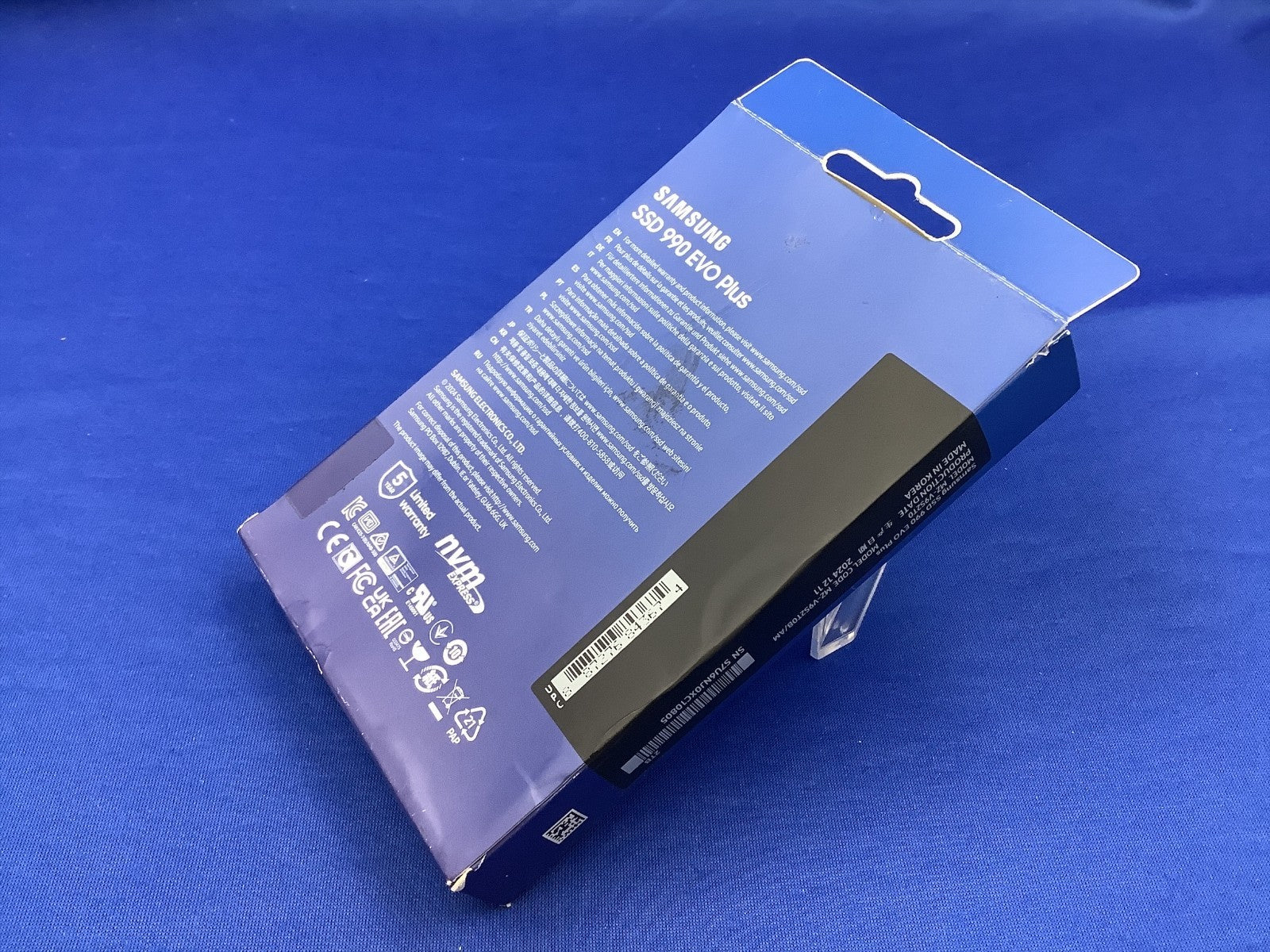 MZ-V9S2T0B/AM  Samsung 990 EVO PLUS 2TB M.2 NVME PCIE 4.0 V-HAND Internal SSD