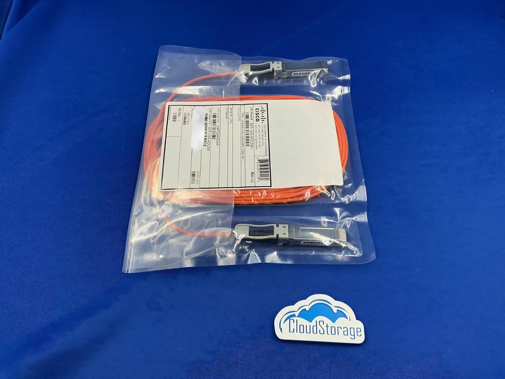 NEW Cisco SFP-10G-AOC5M 5M 10GbE SFP+Active Optical Fiber Cable