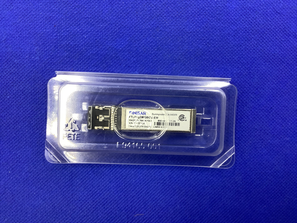 FTLF8529P3BCV-EM Finisar 16GB SW SFP+ 850nm Fibre Channel Transceiver