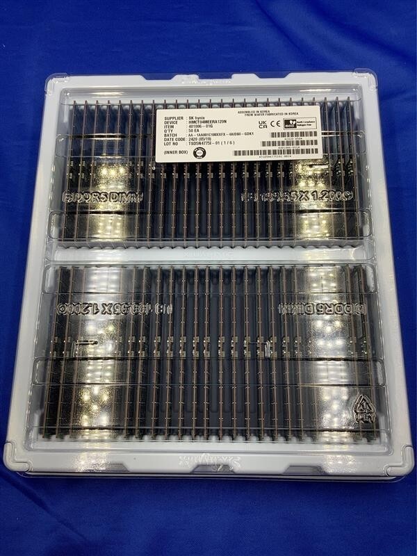 HMCT04MEERA129N Hynix 128GB 2S2Rx4 DDR5-4800 EC8 RDIMM PC5-38400 Server Memory