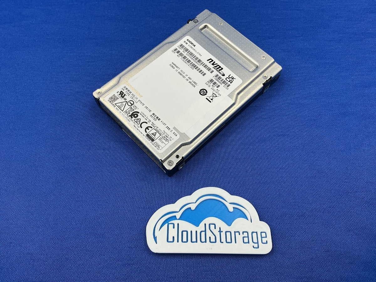 KIOXIA CM6-R KCM6XRUL3T84 3.84TB U.3 NVMe PCIe 4.0 Enterprise SSD SDFHS84GEB02T