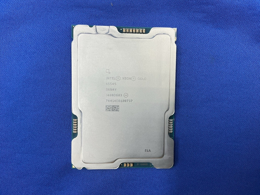 SRN4Y Intel Xeon Gold 6554S 2.2GHz 36 Cores 72 Cores 180MB FCLGA4677 Processor