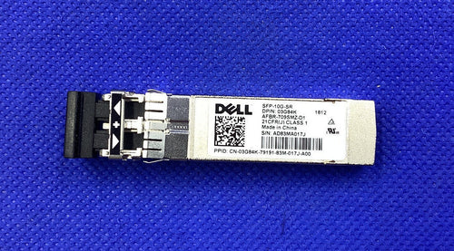 03G84K DELL 10GBASE-SR 850nm SFP + SR TRANSCEIVER AFBR-709SMZ-D1