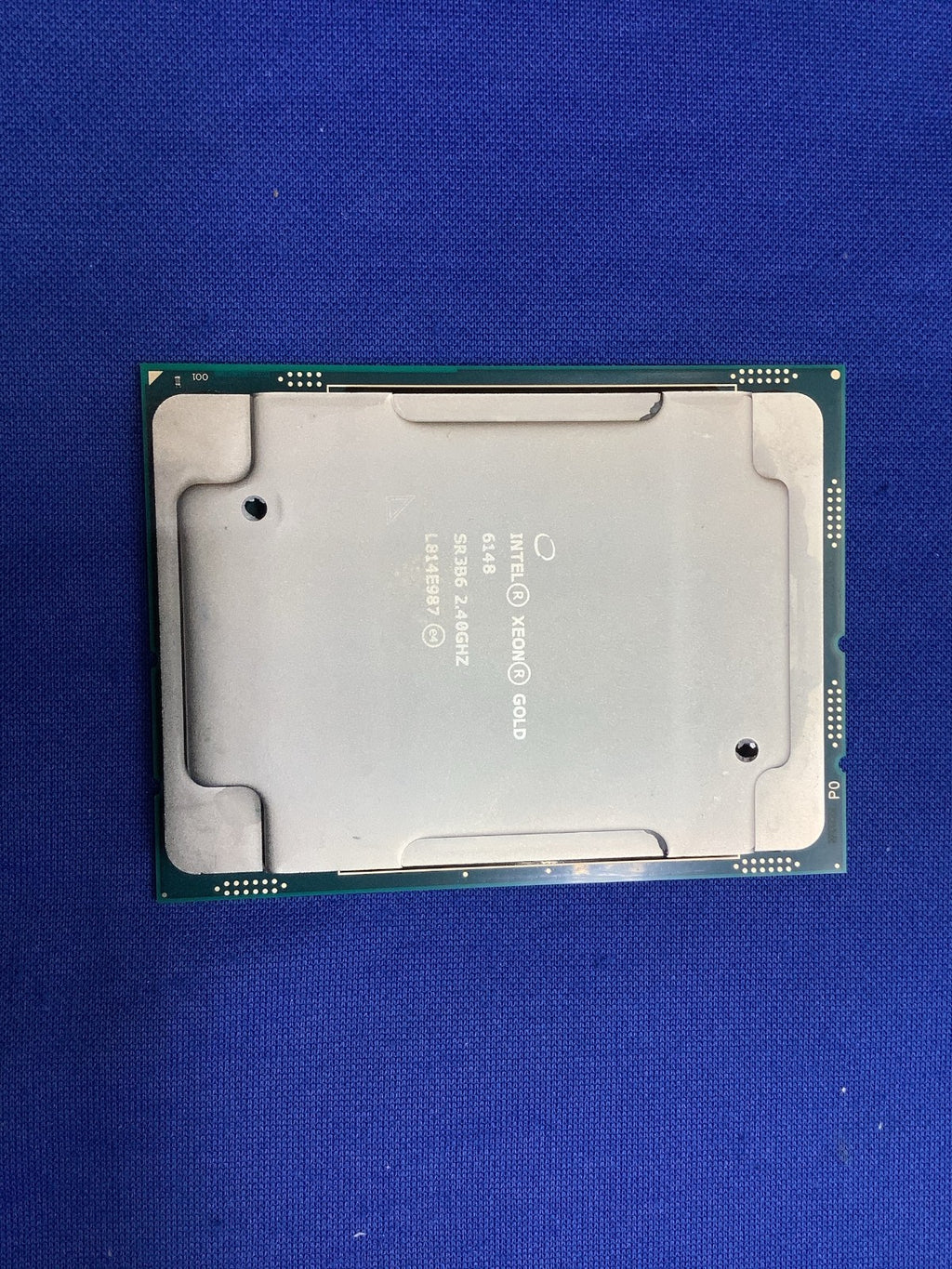 SR3B6 INTEL XEON PROCESSOR GOLD 6148 20 CORE 2.40GHZ 27.5MB 150W CPU