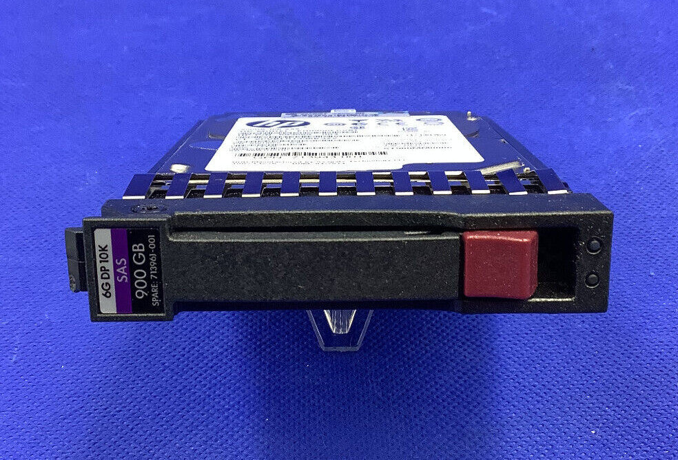 HP 713821-B21 900GB 6G SAS 10K 2.5in G7 DP ENT HDD 713961-001 EG0900FCVBL