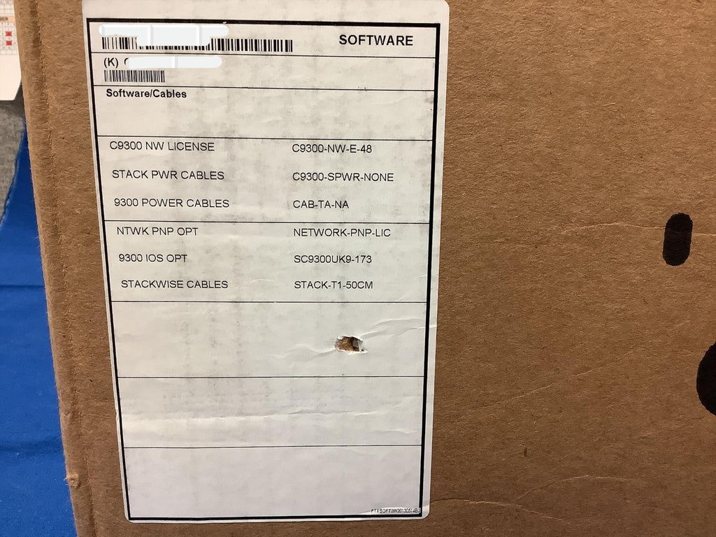 Brand New C9300-48P-E Cisco Catalyst 9300 48 Poe+ Ethernet Ports Managed Switch