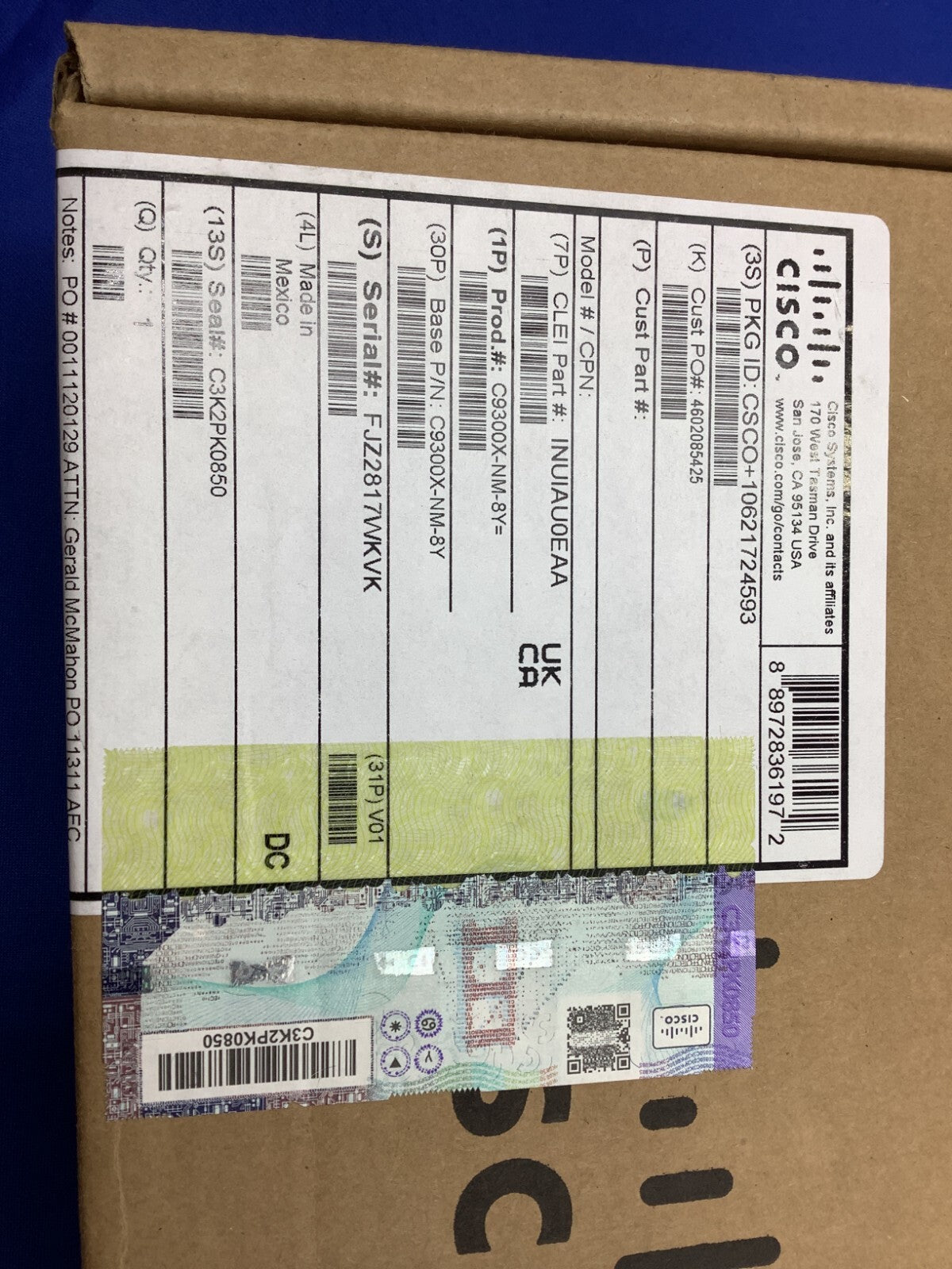 C9300X-NM-8Y Cisco Catalyst 9300X 8x 25G/10G/1G Network Module