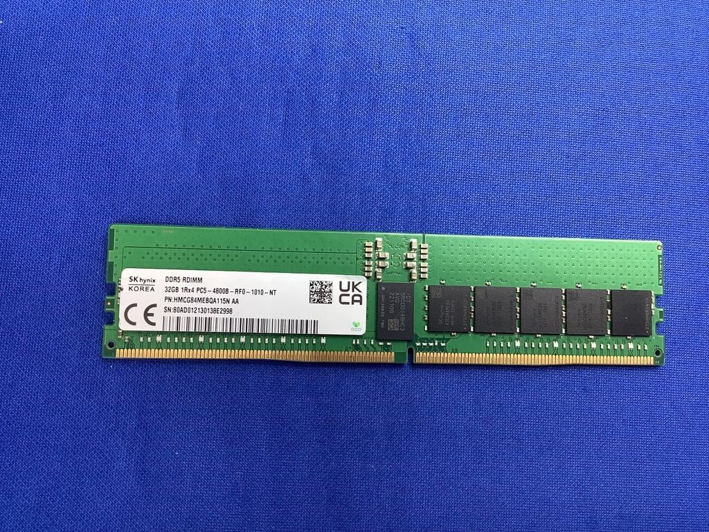HMCG84MEBQA115N HYNIX 32GB (1X32GB) 1RX4 PC5-4800B ECC RDIMM MEMORY