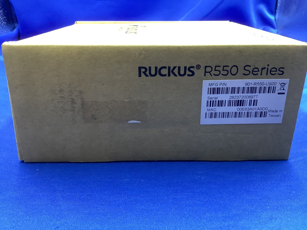 901-R550-US00  RUCKUS R550 WIRELESS ACCESS POINT 802.11AX WI-FI 6 INDOOR AP