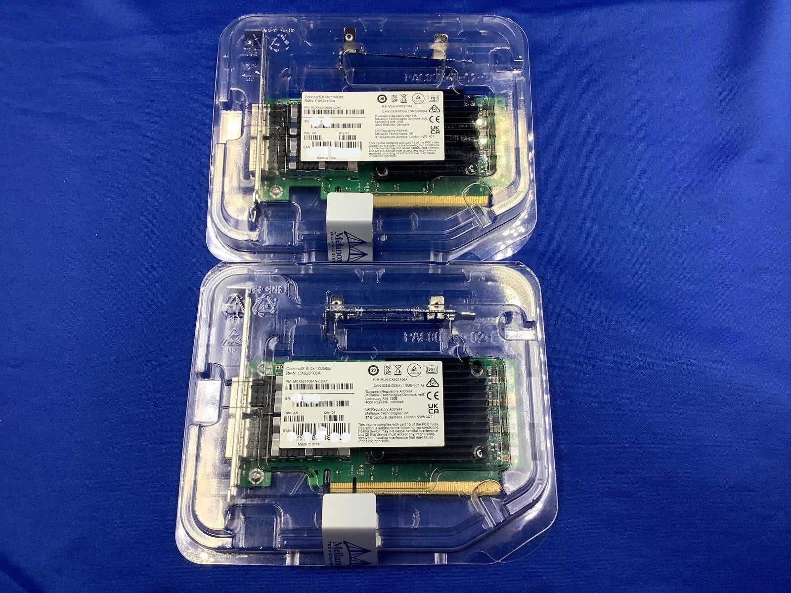 NEW MCX623106AN-CDAT NVIDIA MELLANOX ConnectX-6 Dx EN Adapter Card 100GbE Crypto