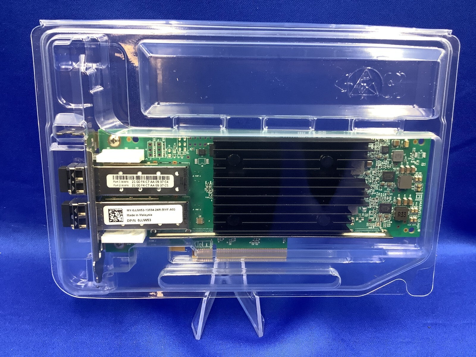 QLE2772N DELL Marvell QLogic Enhanced 32GFC PCIe 4.0 Fibre Channel Adapter