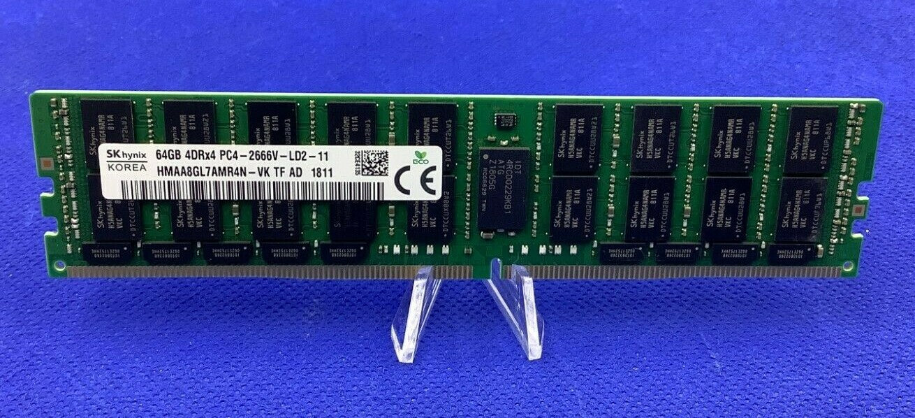 HMAA8GL7AMR4N-VK HYNIX 64GB (1X64GB) 4DRX4 PC4-2666V DDR4 Server Memory