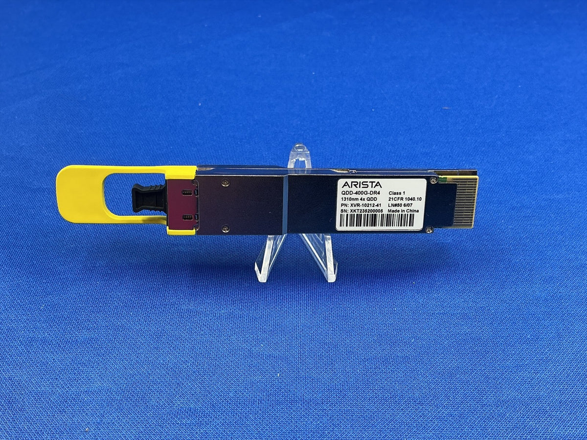 QDD-400G-DR4 ARISTA QDD 400GBA SE-DR4 SMF 500m 1310nm Transceiver XVR-10212-41