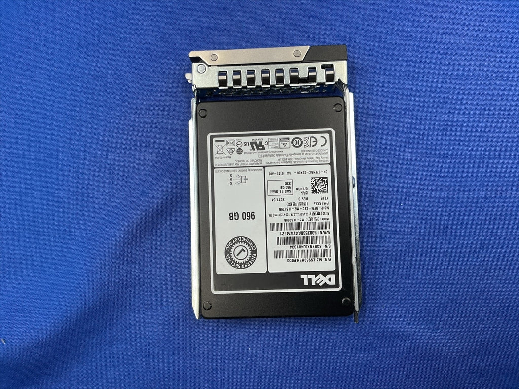 07FNRX Dell Enterprise Plus PM1633a 960GB SAS 12Gbps Read Intensive 2.5in SSD