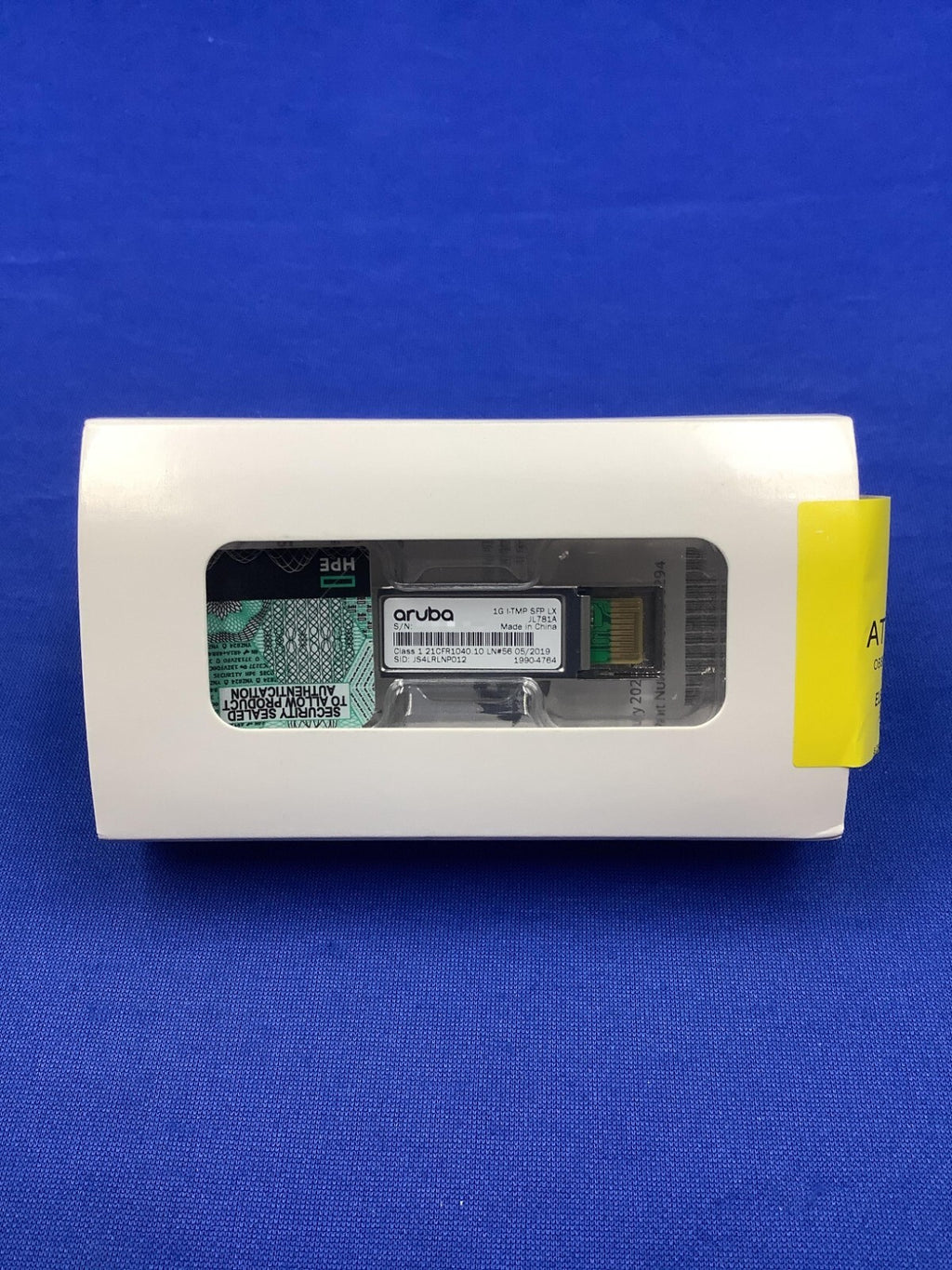 JL781A HPE ARUBA NETWORKING 1G IND-TEMP SFP LC LX 10KM SMF TRANSCEIVER New F/S