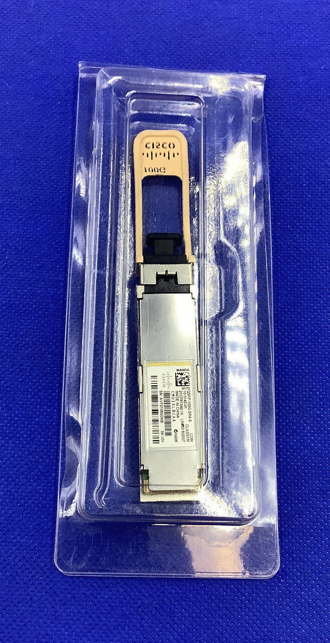 QSFP-100G-SR4-S Cisco 100GBASE SR4 QSFP Transceiver MPO-12 100m OM4 MMF