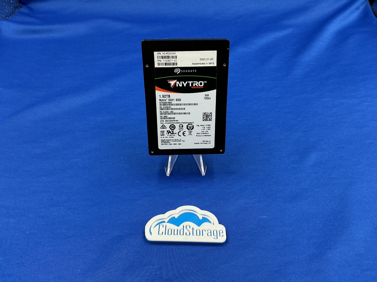 Seagate Nytro 3331 XS1920SE70004 1.92TB SAS 12Gb/s 2.5" Enterprise SSD