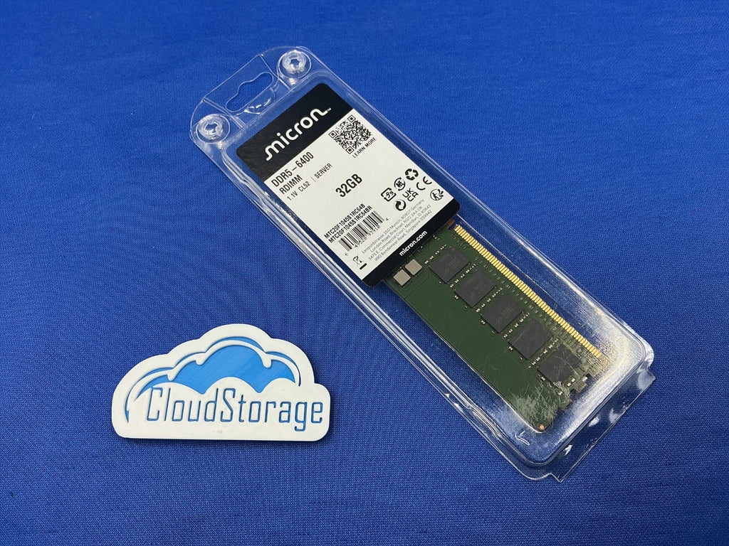 Micron MTC20F1045S1RC64BD2 32GB DDR5-6400 ECC RDIMM 1Rx4 PC5-51200 MEMORY
