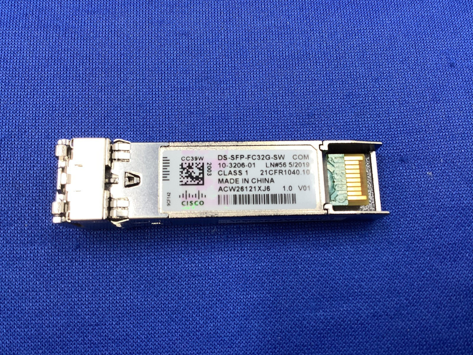 Cisco DS-SFP-FC32G-LW 32G 1310NM SFP+ Transceiver Module 10-3207-01