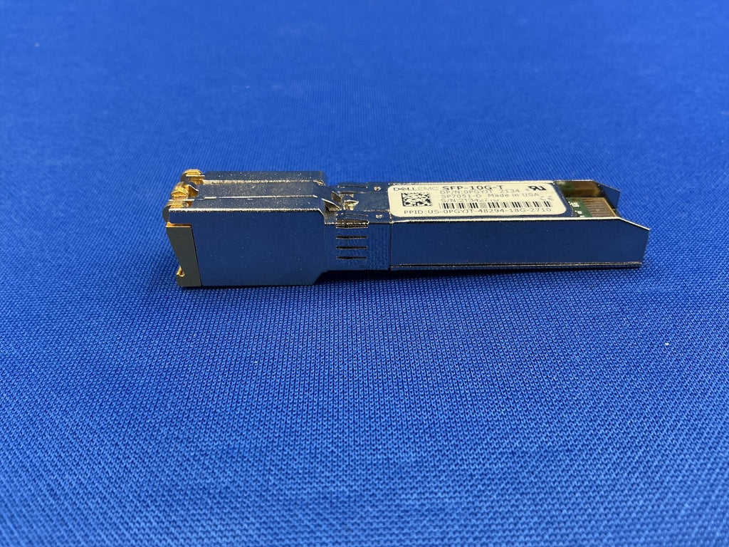 0PGYJT DELL EMC SFP-10G-T SP7051-D 10G RJ45 Copper Port Transceiver PGYJT