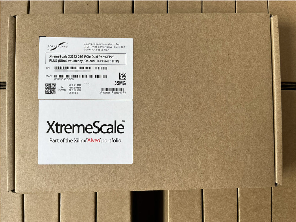 F/S X2522-25G-PLUS Solarflare XtremeScale Dual-port 10/25GbE Adapter