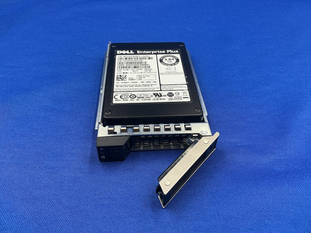 4NMJF Dell Enterprise Plus PM1633a 3.84TB SAS 12Gbps 2.5'' SSD MZ-ILS3T8B 04NMJF
