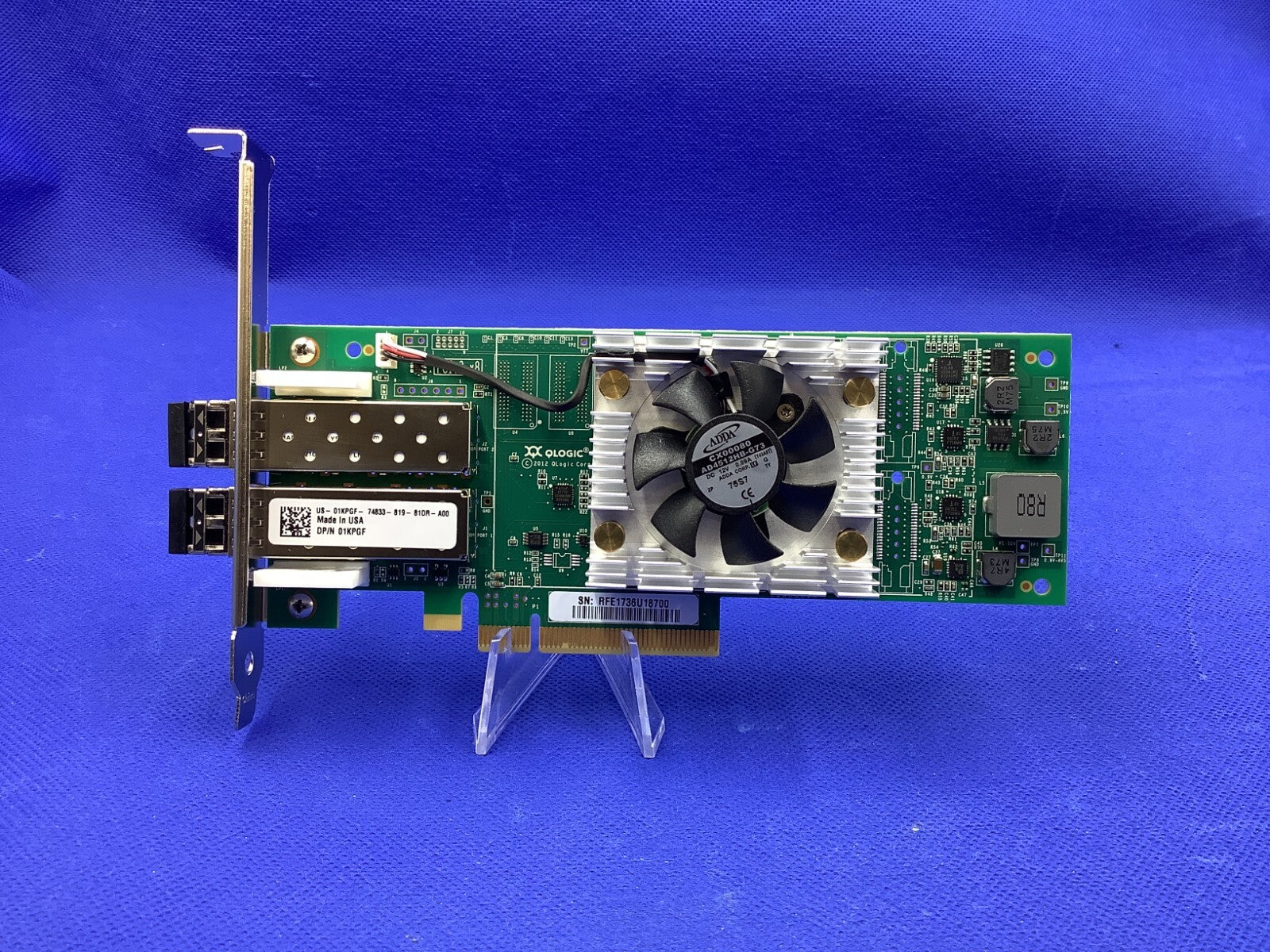 QLE2662 DELL QLOGIC SANBLADE 16GB FC 2PORT PCIE 7JKH4 9J1RG H8T43 3PCN3 1KK8W