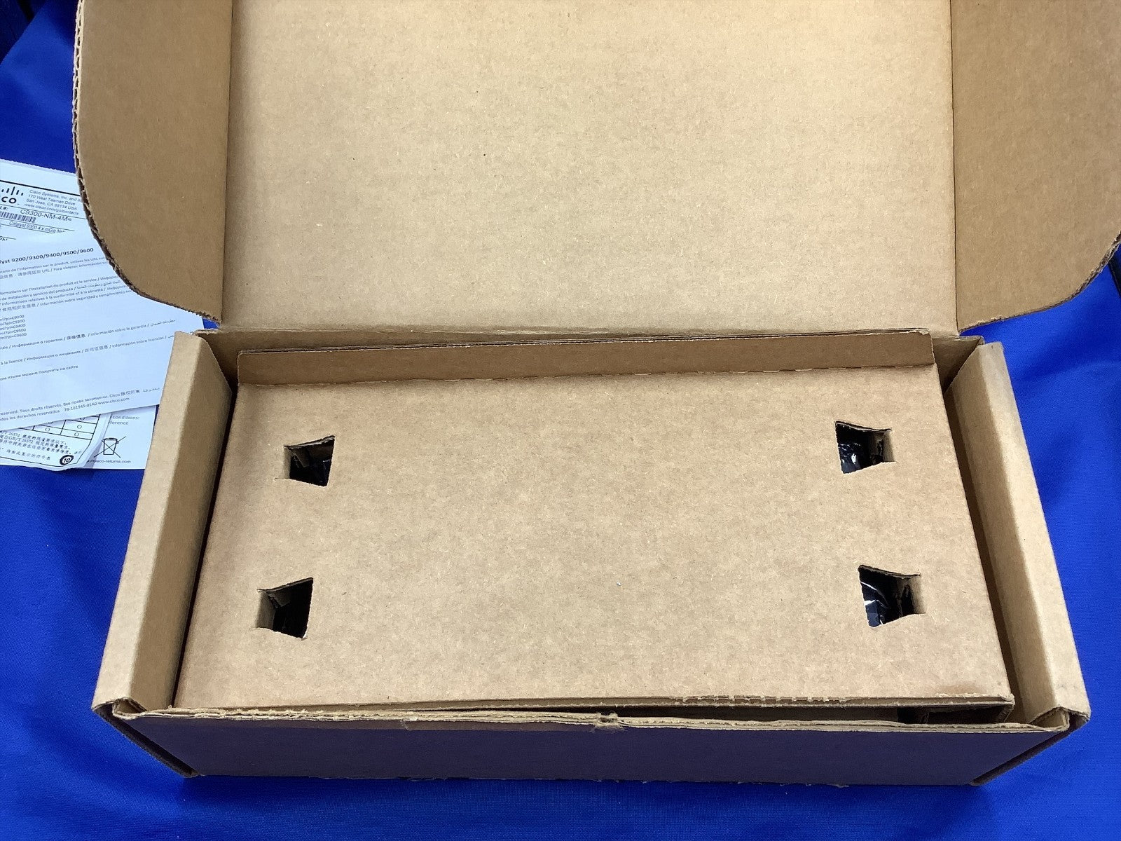 NOB Cisco Catalyst 9300 C9300-NM-4M 4x mGig Network Module