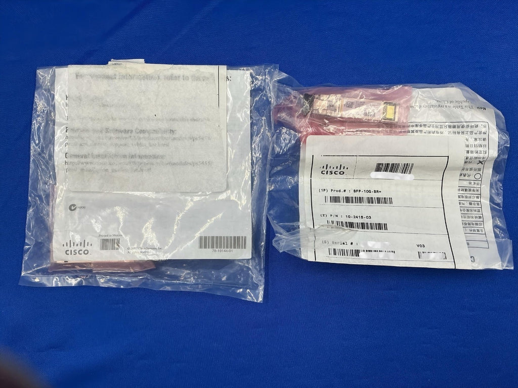 NOB CISCO SFP-10G-SR V03 10GB Transceiver Module 10-2415-03