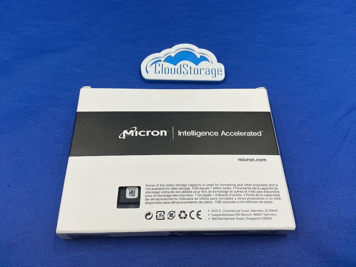 MTFDDAK7T6TDS MICRON 5300 PRO 7.68TB SATA 6Gb/s 2.5" SSD MTFDDAK7T6TDS-1AW1ZABYY