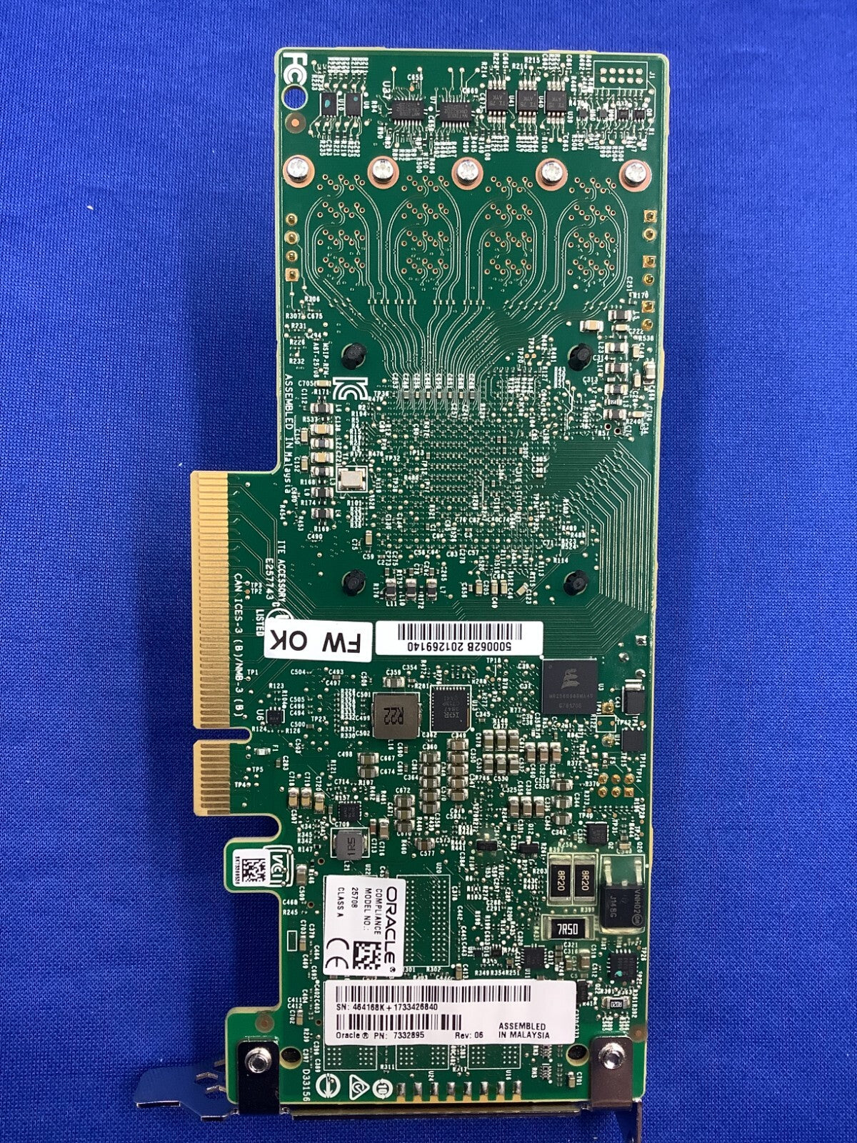 7332895 SUN Oracle LSI MegaRAID 9361-16i 16-PORT 12GB SAS PCIE RAID CONTROLLER