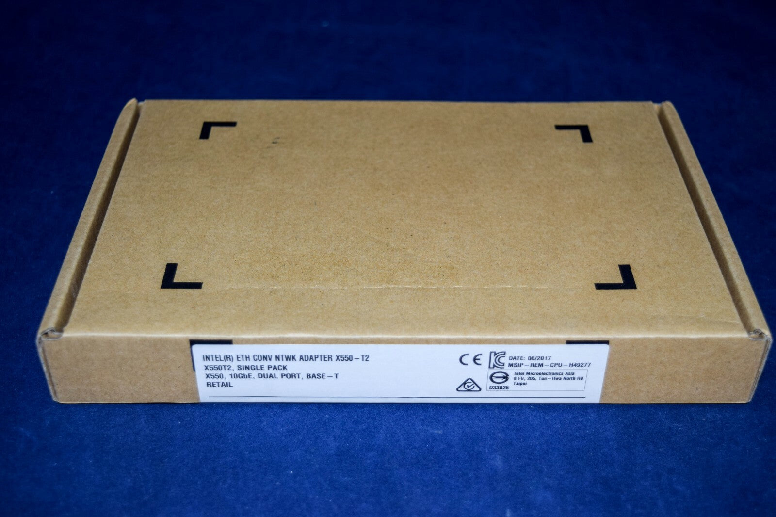 X550-T2 Intel 10Gb RJ45 Ethernet Converged PCIe Network Adapter X550T2 X550T2BLK