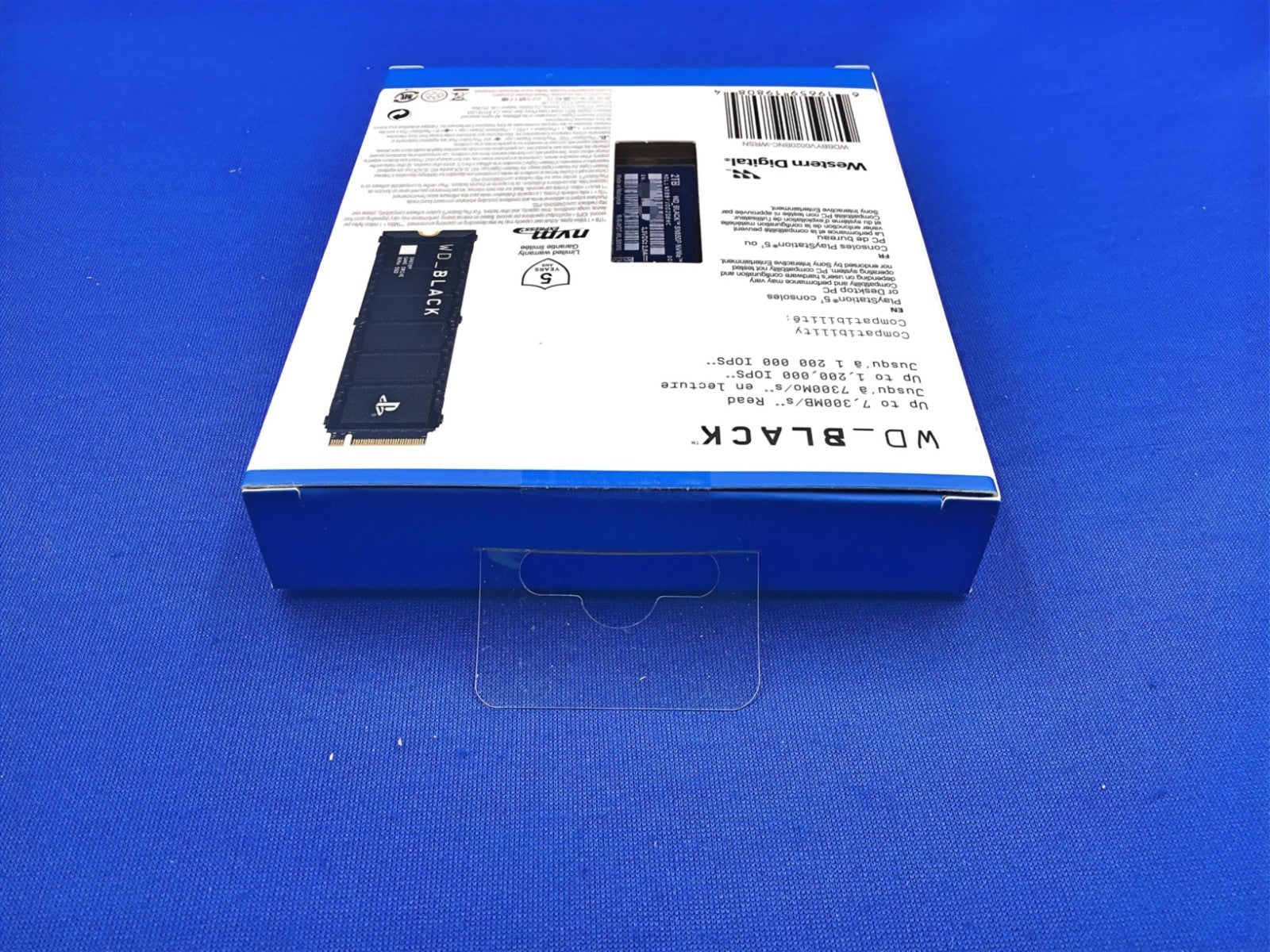 WD_BLACK SN850P 2TB NVMe PCIe Internal SSD for PS5 consoles WDBBYV0020BNC New