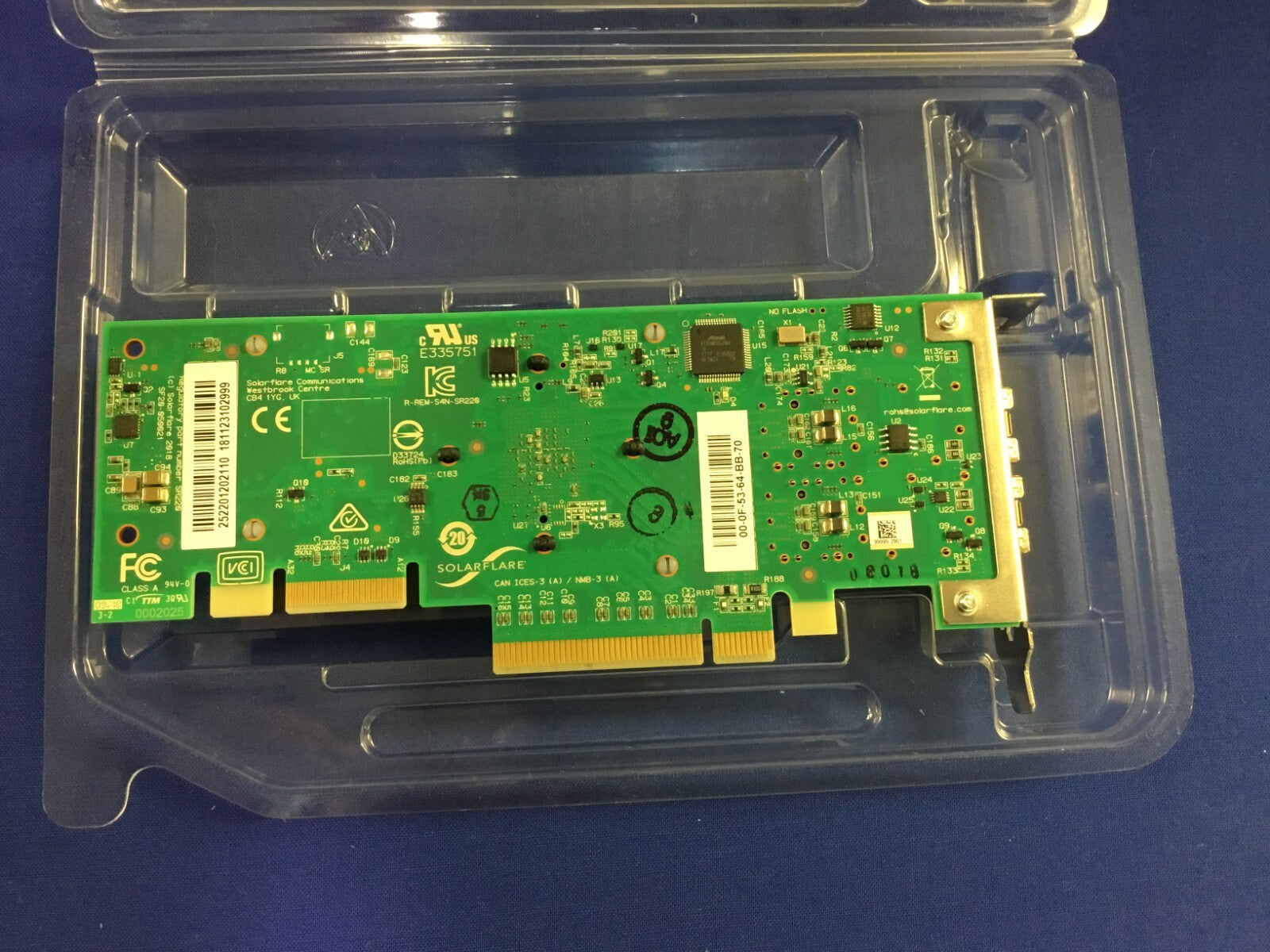 X2522-25G-PLUS Solarflare XtremeScale X2522 Dual-port 10/25GbE Adapter