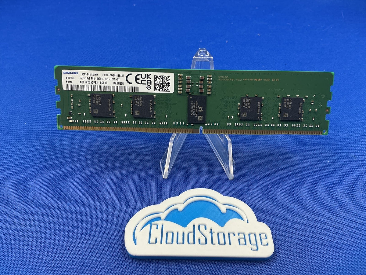 M321R2GA3PB2-CCP SAMSUNG 16GB (1x16GB) 1Rx8 PC5-6400B RDIMM MEMORY