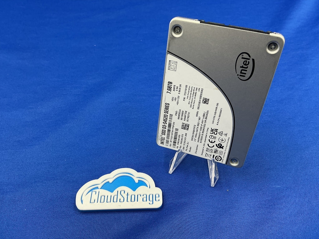 Intel D3-S4520 SSDSC2KB076TZ 7.68TB SATA 6Gb/s 2.5" Enterprise SSD