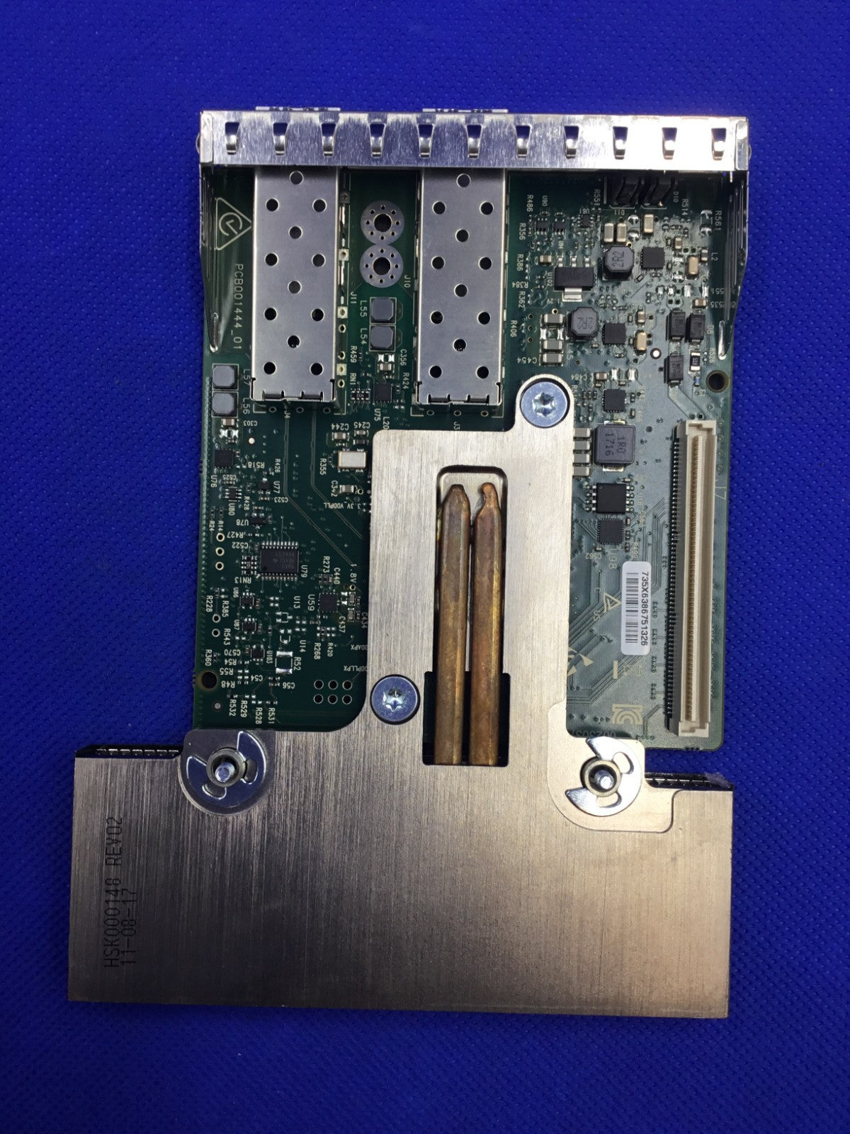0R887V DELL MELLANOX CX4121C CONNECTX-4LX 25GB Daughter Board DUAL PORT ADAPTER