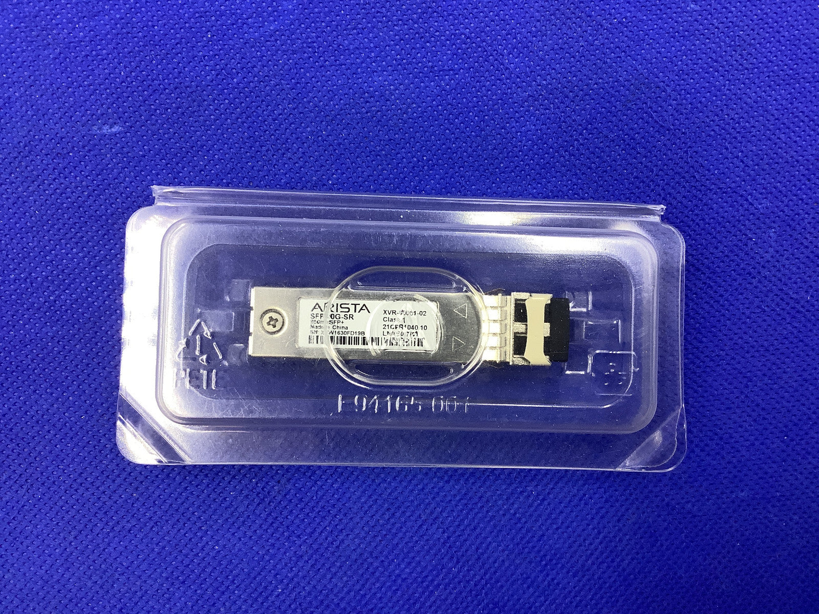 Arista SFP-10G-SR 10gbase-SR transceiver SFP+ (XVR-00001-02)