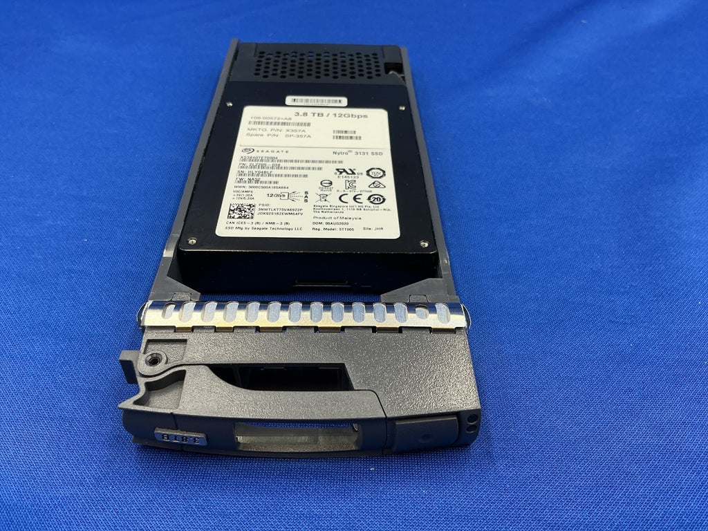 XS3840TE70004 X357A Netapp Nytro 3131 3.84TB SAS 12Gbps 2.5'' SSD