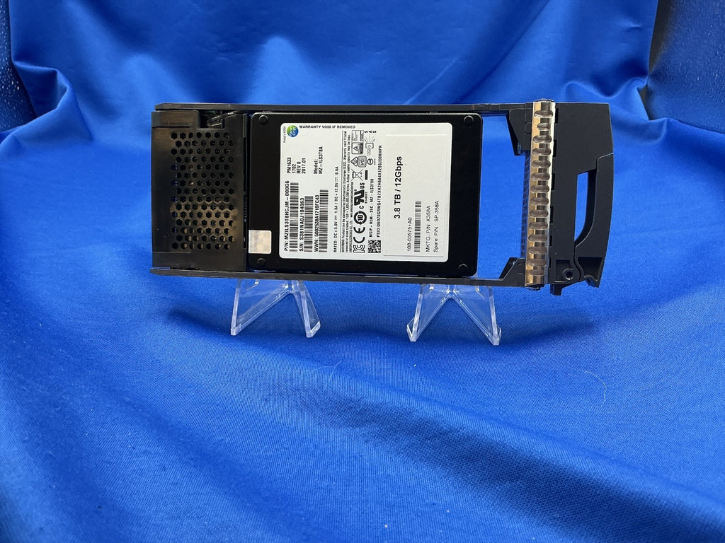 X358A NetApp 3.84TB SAS 12Gbps 2.5in Enterprise SSD PM1633 MZ-ILS3T8A